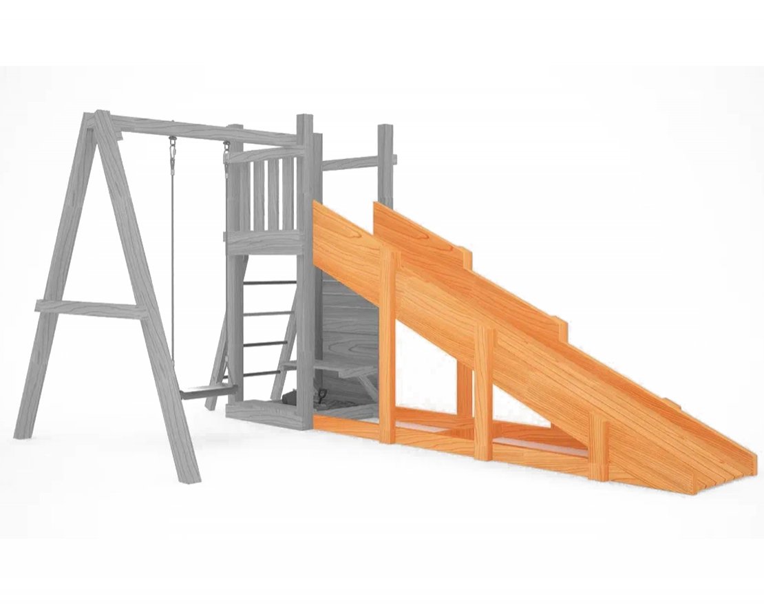 Детская игровая площадка Гарда 6 с качелями (всесезонная) - вид 3