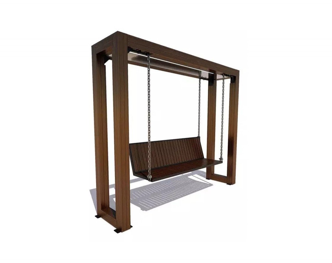 Качели Лаунж, Сосна - вид 5