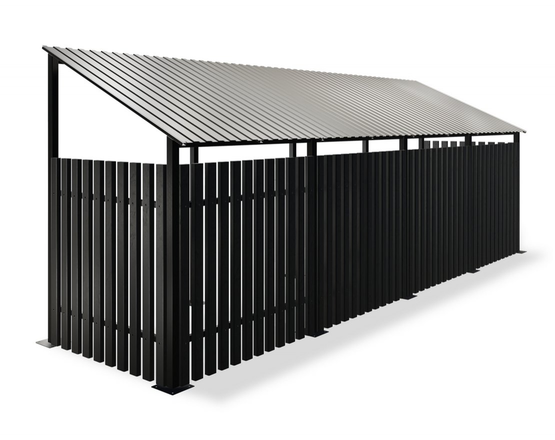 Навес для ТБО Купол 4 - вид 2