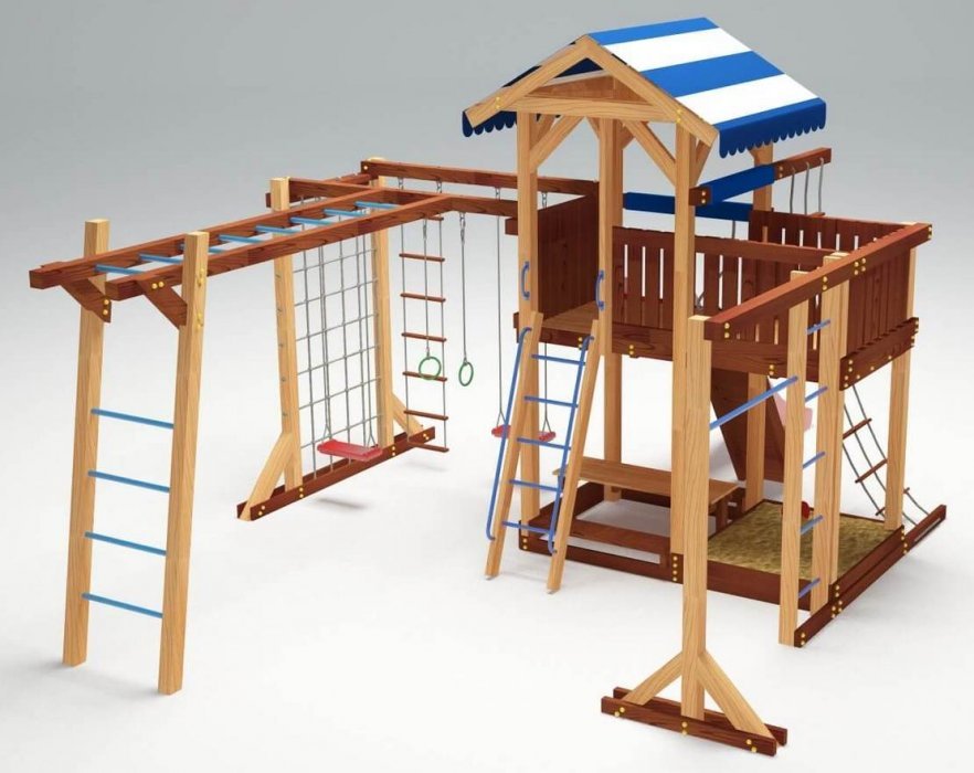 Детская игровая площадка Парус 7 - вид 4