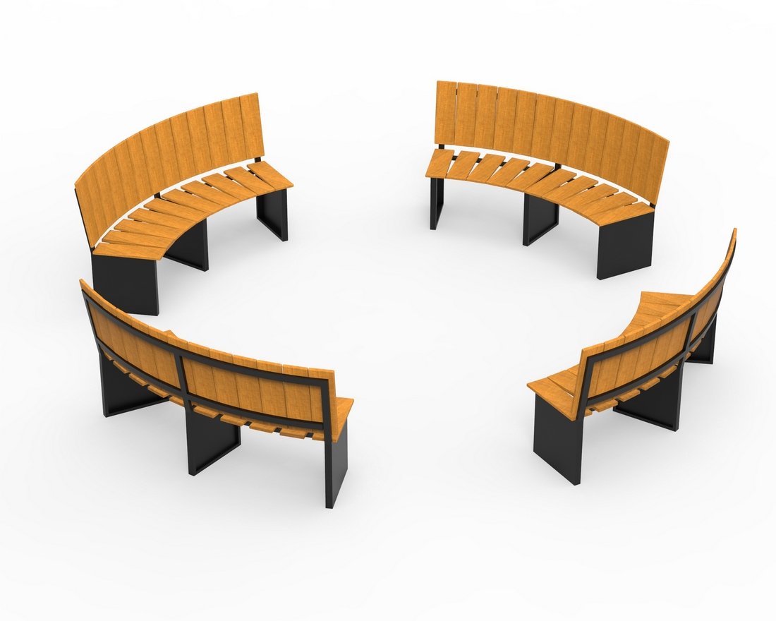 Скамейка Классика 11 - вид 3